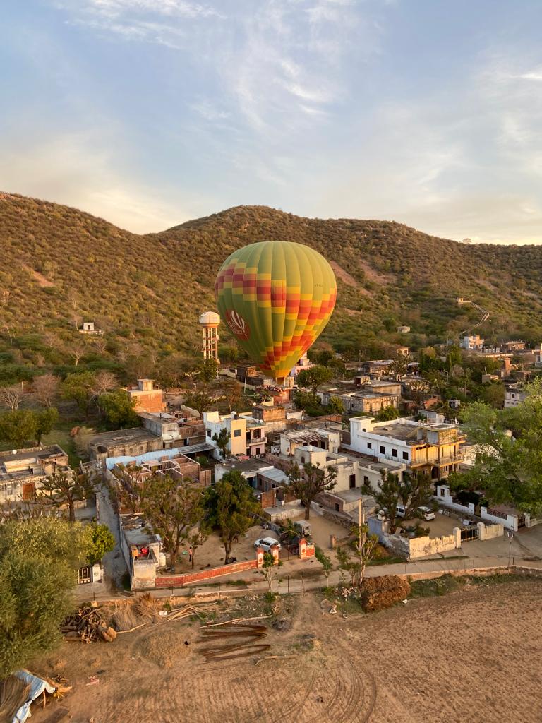 Balloon Ride Over Samode Jaipur