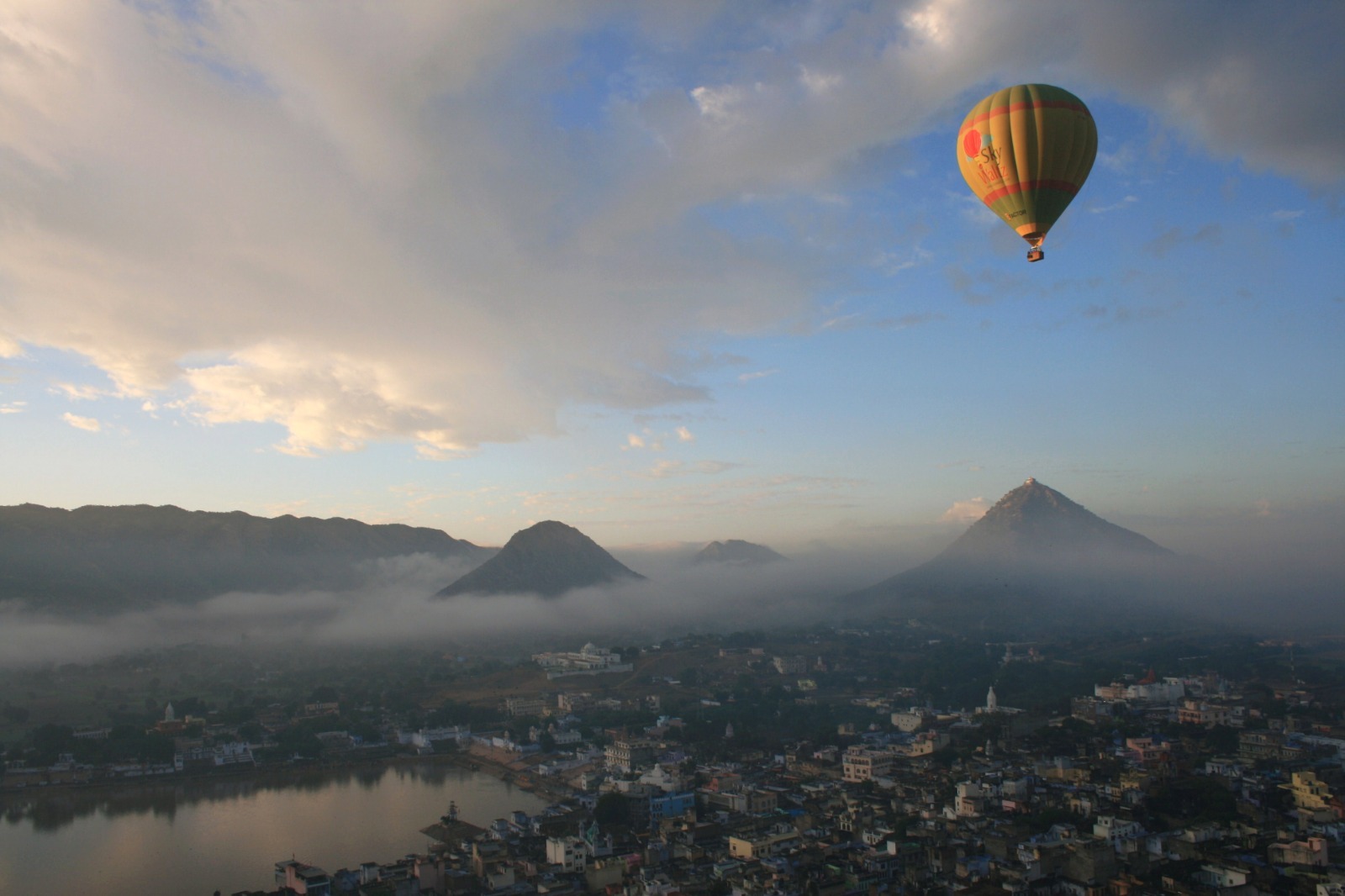Jaipur Hot Air Balloon View