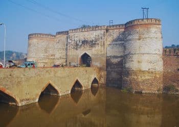 Lohagarh Fort with moat