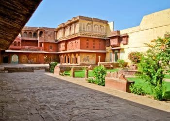 Pokaran Fort Courtyard