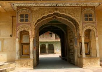 Naila Village haveli gate