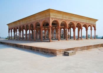Bharatpur Fort courtyard view