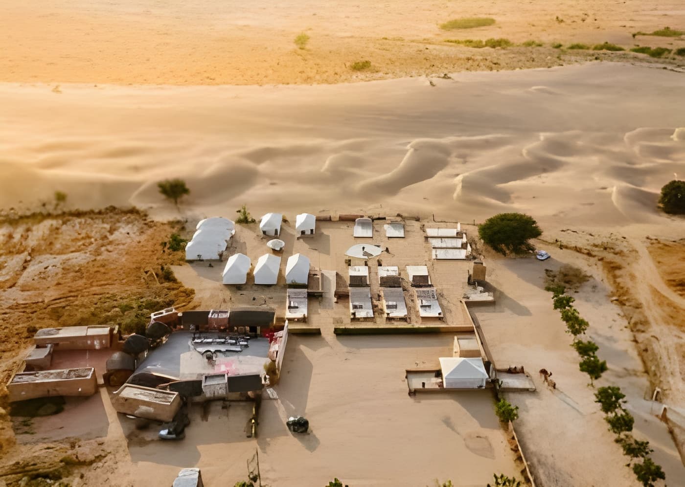 Khuri Desert Camp View