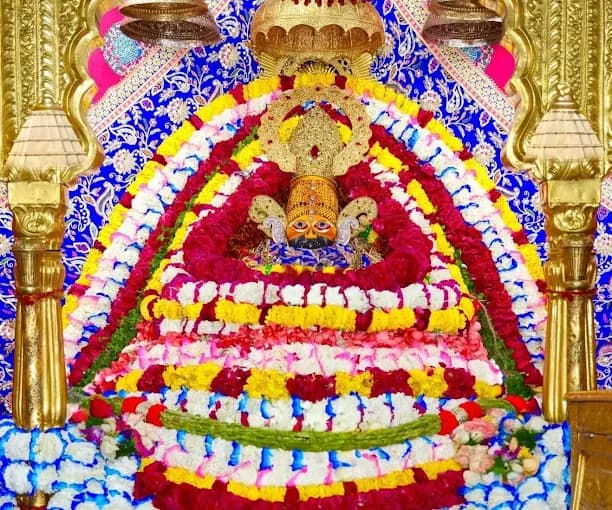 Khatu Shyam Ji deity darshan
