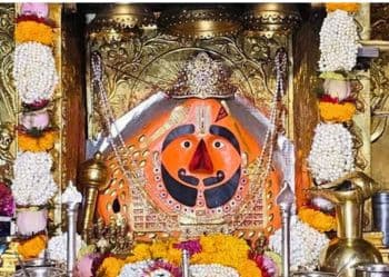 Idol of Salasar Balaji Devta