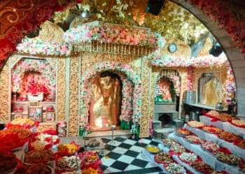 Mehandipur Balaji decorated hall