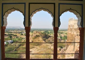 View from Madhogarh Fort