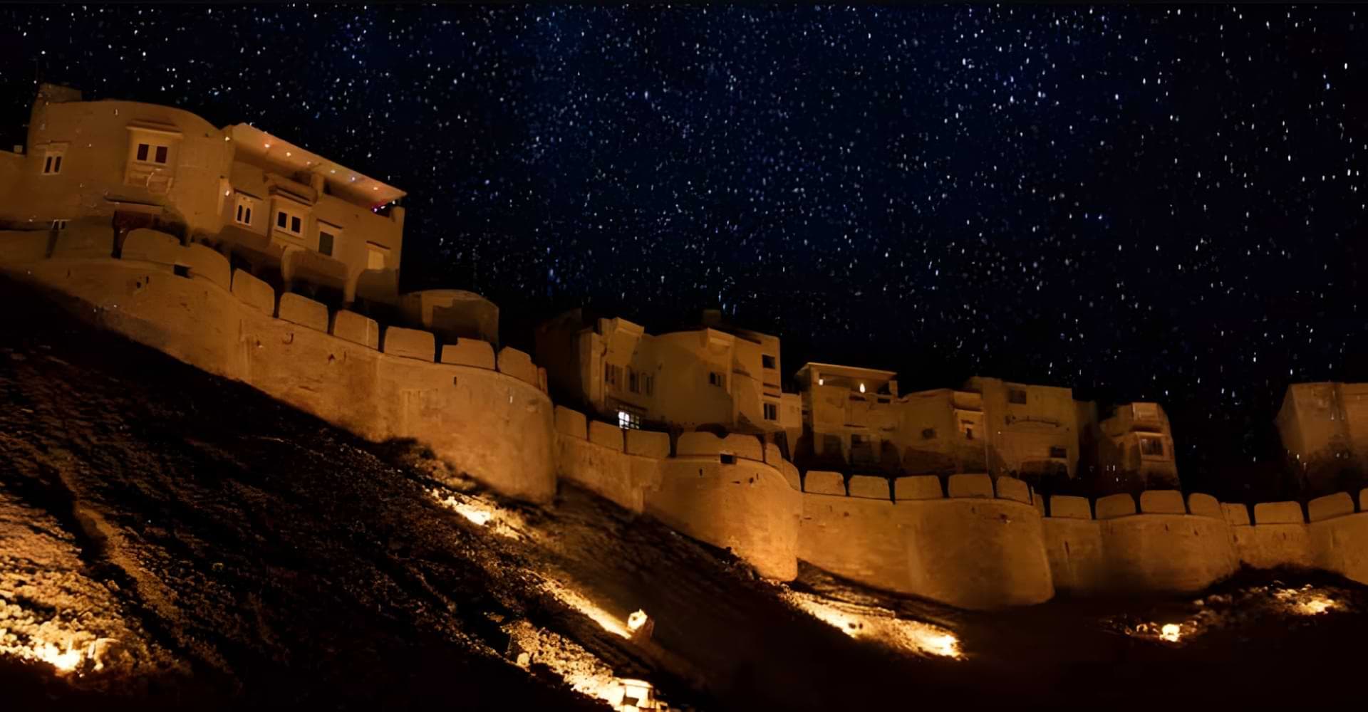 Enjoy Jaisalmer Fort Stargazing under the clear night sky Jaisalmer Fort Stargazing View