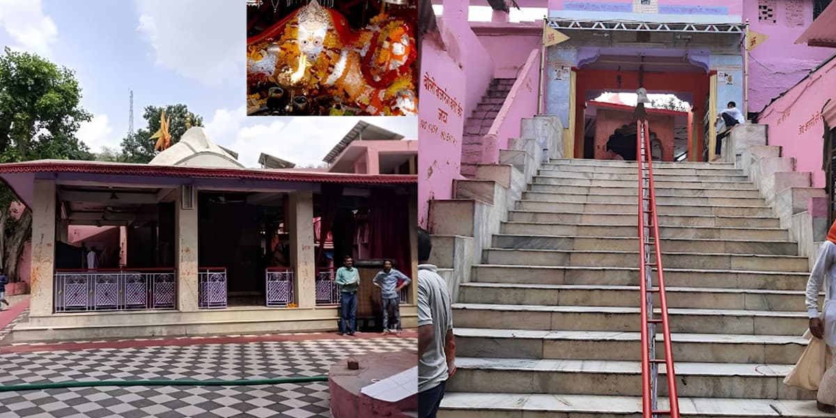 Entrance, Idol & Steps of Pandupol Hanuman Temple in Alwar Pandupol Hanuman Temple Alwar