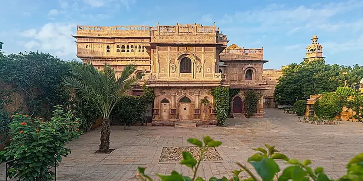 Historic Rajasthan havelis palace courtyard and architecture Rajasthan Heritage Palace
