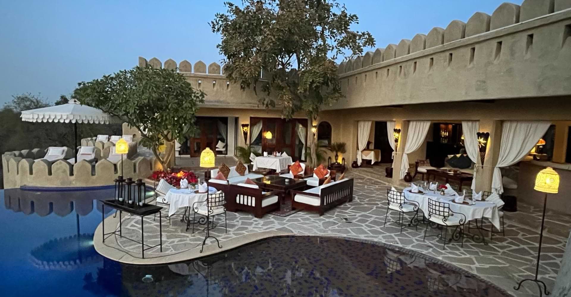 Luxury Jaipur Resort Courtyard View for Heritage Tour Stay Luxury Jaipur Resort Courtyard